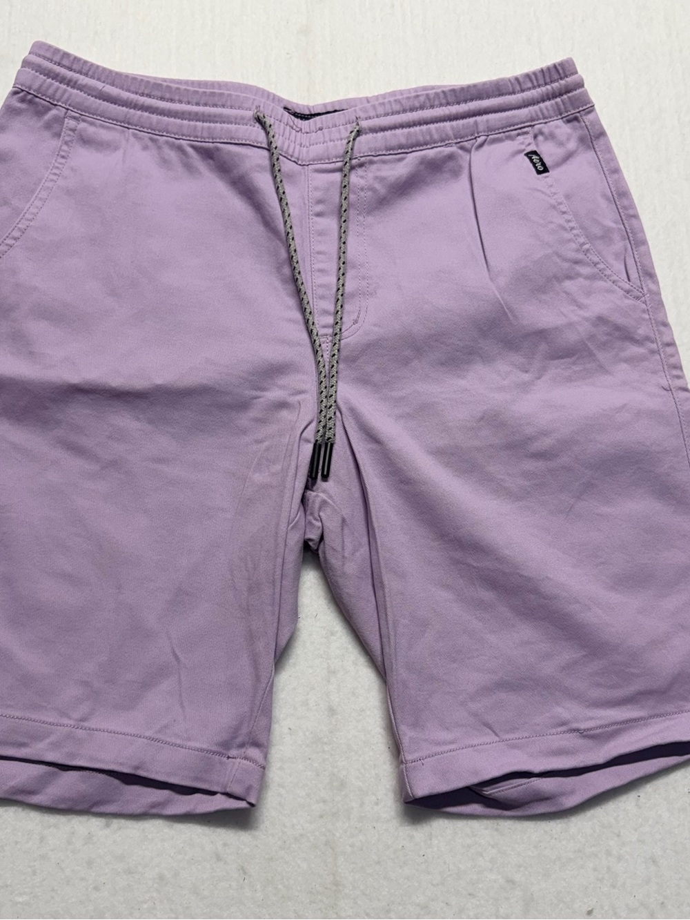 Aeropostale Men's Light Purple Drawstring Athletic Shorts